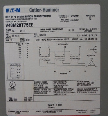 V48M28T75EE V48M28T75EE
